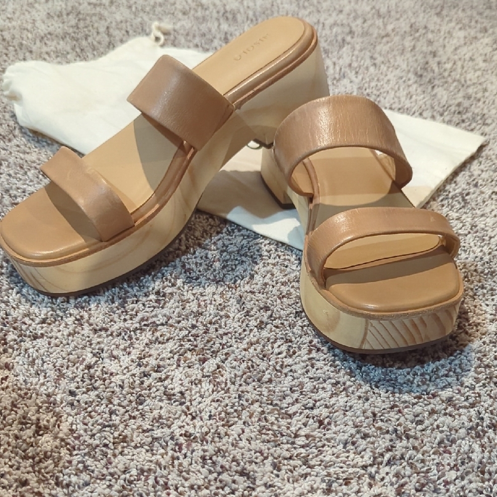 NWOB Nisolo Ellie All Day Platform Clog Sandals